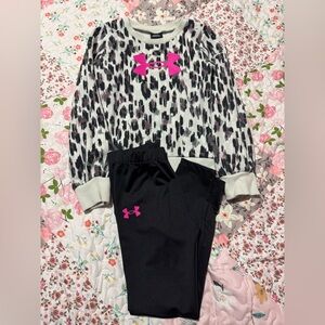 Under Armour Kids' sweatshirt and leggings set